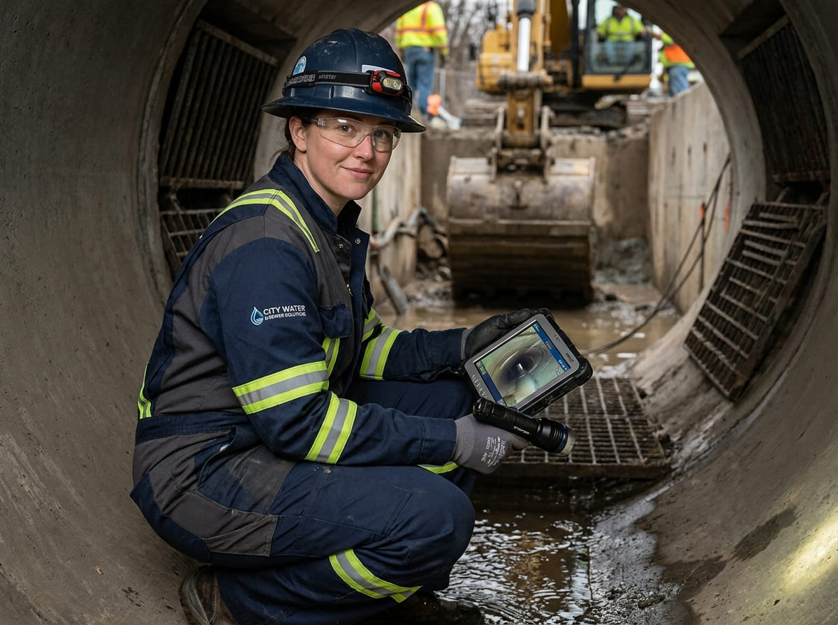 Sewer Line Inspection & Replacement in Calvert